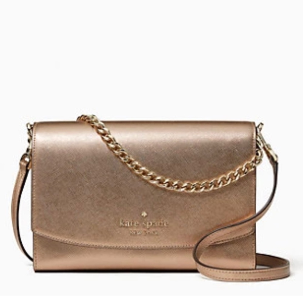 Kate Spade Golden Crossbody Bag - Picture 5 of 12